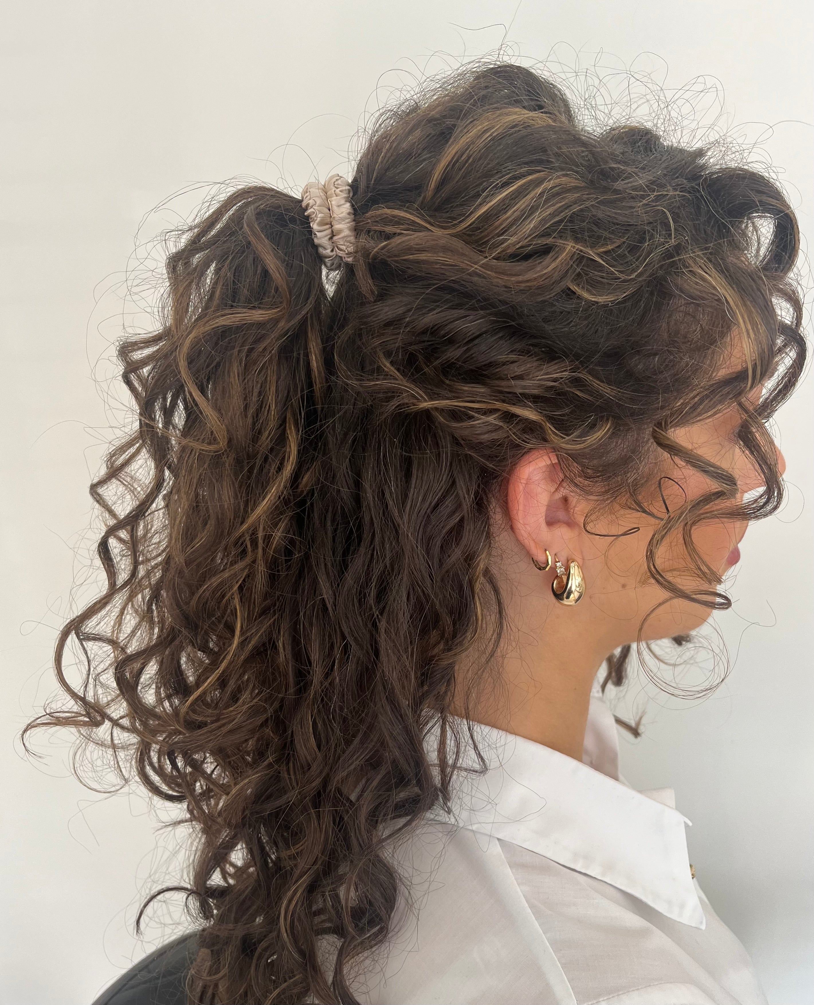 The Sleek Scrunchie (set of 3) - Sand